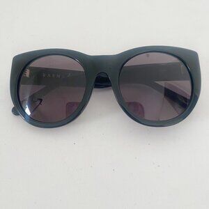 Raen Durante Round Sunglasses Black